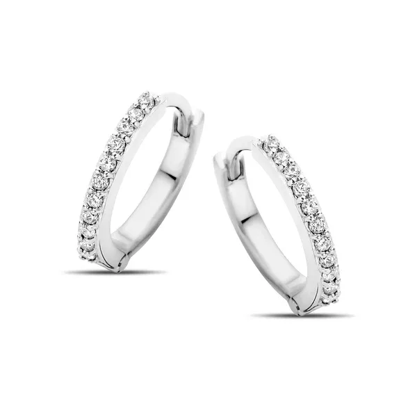 Passion Ohrringe x klein - Sterlingsilber - Zirkonia